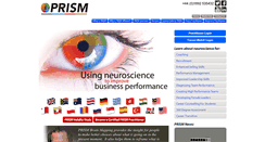 Desktop Screenshot of prismbrainmapping.com
